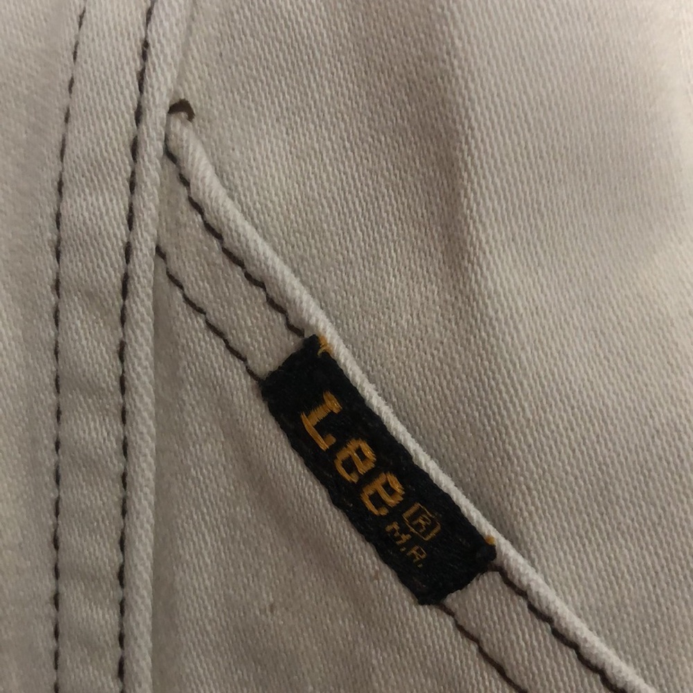 VTG LEE Canvas/Denim Trucker Jacket Size S - Picture 3 of 11